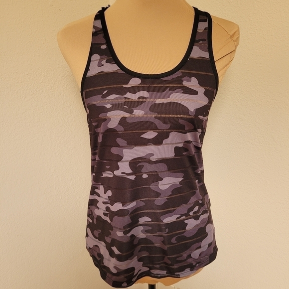 Zyia Active Camo Racer Back Tank - Picture 1 of 7
